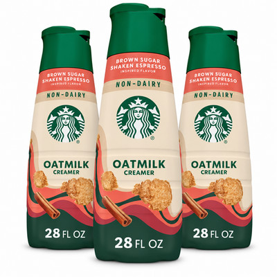 Starbucks Brown Sugar Shaken Expresso Non Dairy Coffee Creamer 28 fl oz 3 Pack