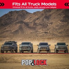 Universal Black Metal Tailgate Lock with Key Lock for Trucks | USA Made