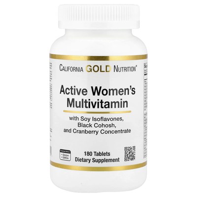 Active Women's Multivitamin with Black Cohosh, Soy Isoflavones, and Cranberry