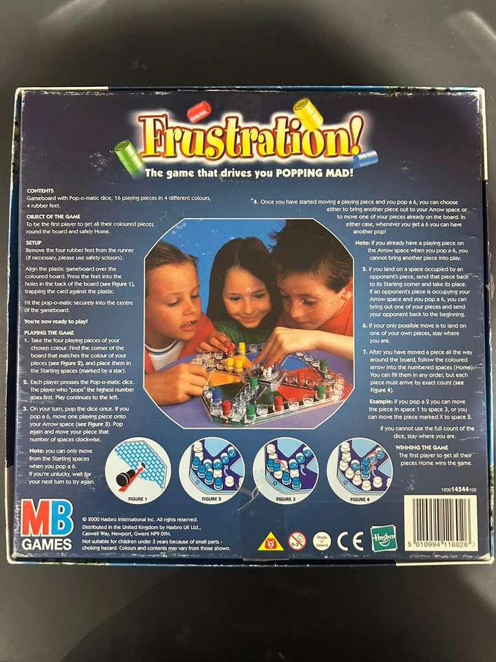 Vintage Frustration Pop-O-Matic Board Game - MB Games 2000 100% Complete - Image 2 of 4