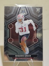 2024 Panini Mosaic RENARDO GREEN (RC) Rookie Card #358 49ers. rookie card picture