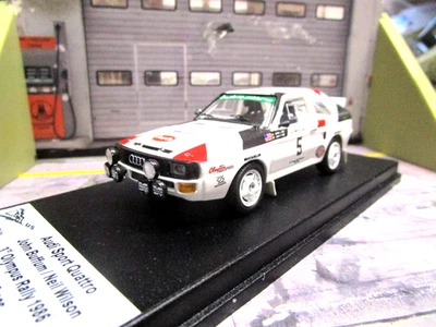 AUDI Quattro Sport Rallye Olympus 1986 #5 Buffum Wilson 3rd RRus04 Trofeu 1:43 - Bild 1 von 4