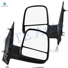 2p L-r Side Manual Foldaway View Mirror Dual Glass For 2008-2021 Gmc Savana 3500