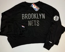 Women's NBA Brooklyn Nets Game Day Crewneck NWT
