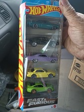 Hot Wheels Fast  Furious 5 Pack - Charger/Supra/Aston Martin/ Porsche