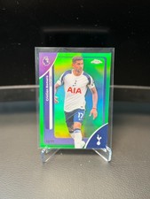 2026 Topps Chrome Premier League Cristian Romero Green Refractor /99