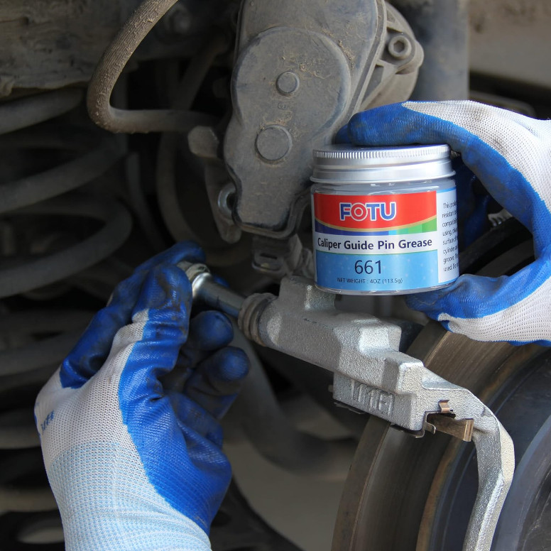 2 Pack 661 Brake Caliper Pin Grease – Heat Resistant, Smooth Brake Performance