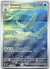 Swanna - Holo Illustration Rare SV: White Flare 110/086 NM on eBay
