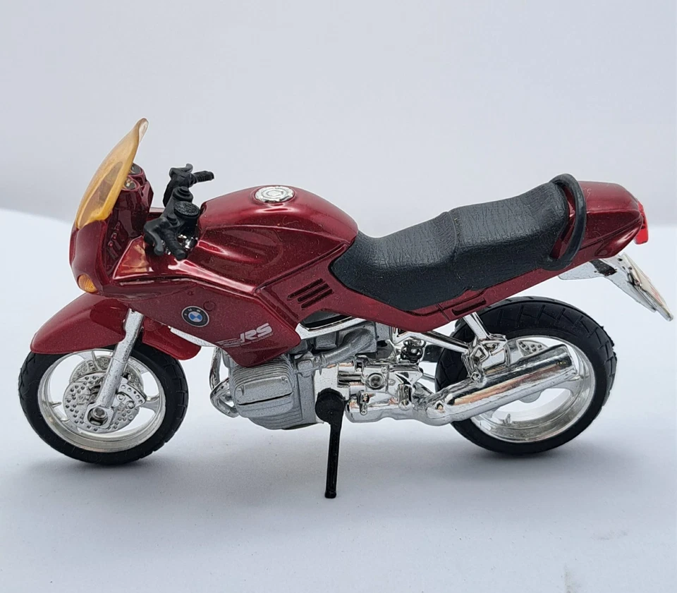 MAISTO 1/18 REF 307R MOTO BMW R1100RS 1993 13 CM ROUGE METALLISE - Photo 2/4