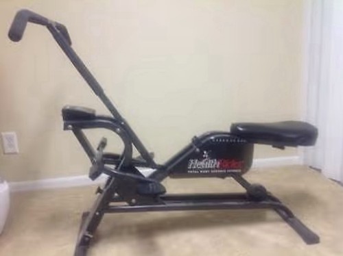 HEALTHRIDER Total Body Push-Up MACHINE w Monitor & Incline Cardioglide Ab Glider