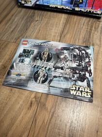 LEGO Star Wars Imperial Shuttle 7166 EMPTY BOX & MANUAL ONLY NICE!!
