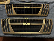 1983 Classic Saab 900 Silver Grille Grill Turbo Very Good Condition From Storage