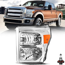 Headlight Assembly Compatible with 2011-2016 F-250 F-350 F-450 F-550 Super Duty,