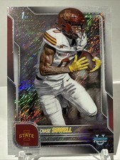 2025 Bowman Chrome U - WHITE SHIMMER #123 Chase Sowell 1st 14/15