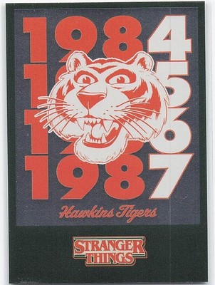 Hawkins Tigers #152 - Stranger Things Panini TCG Karte Sammelkarte