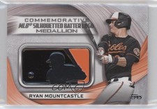 2022 Series 1 MLB Logo Medallion Commemorative Relics Ryan Mountcastle 0g27