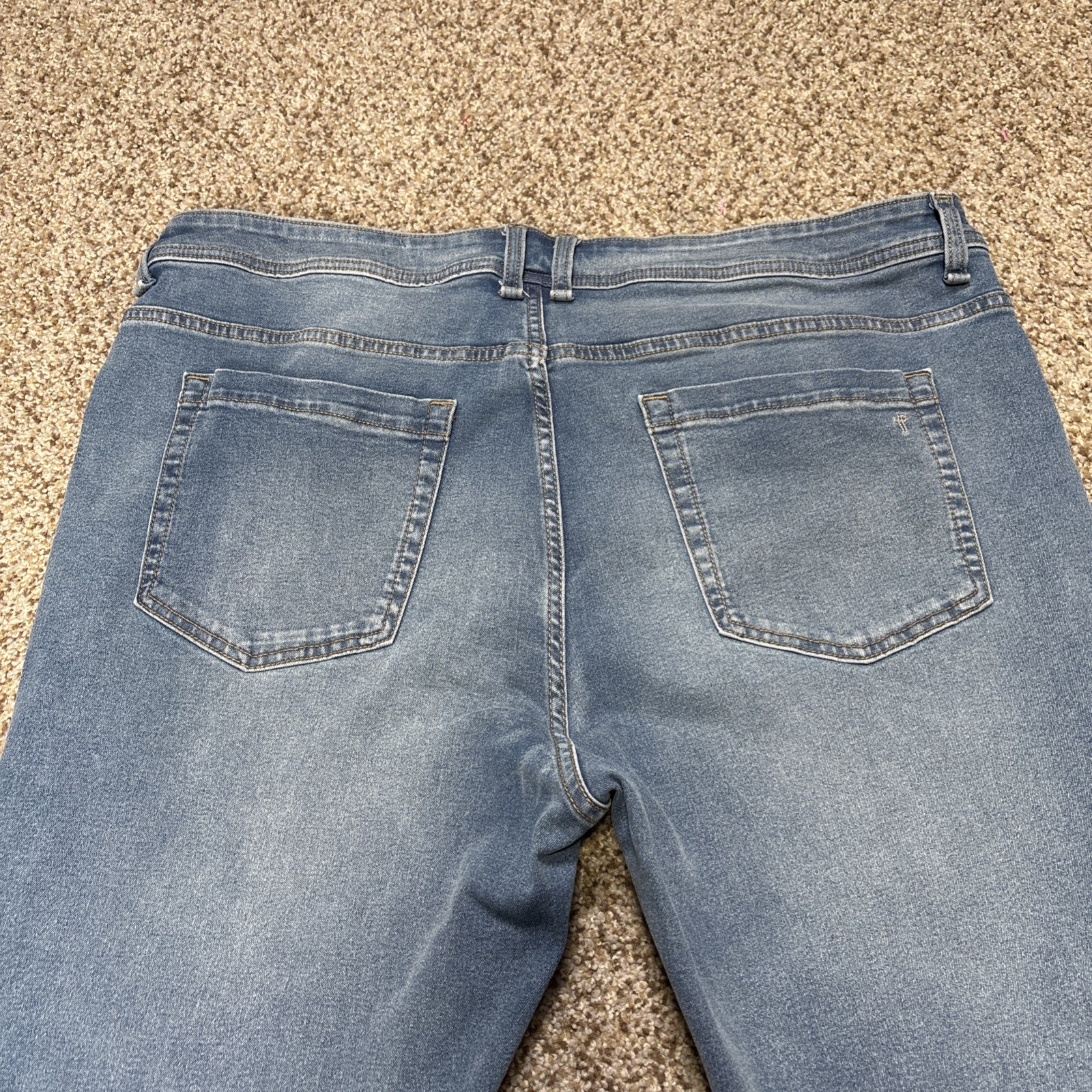 The Perfect Jean NYC Slim Fit Med Denim Blue Mens 40x30 (39x30) - View 13