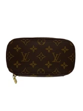 LOUIS VUITTON POUCH TRUTH BLUSH PM_MONOGRAM CANVAS PVC Brown Used