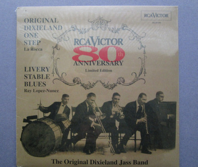 ORIGINAL DIXIELAND JASS BAND  RCA VICTOR 80th Anniversary 10''  SEALED NEW
