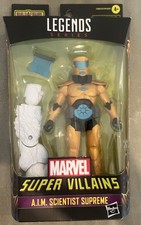 Marvel Legends Super Villains A.I.M. Scientist Supreme Figure  Xemnu BAF  Hasbro