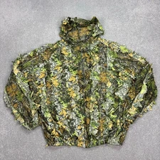 RealTree Jacket Adult Medium Brown Workwear Camo Hunting Hood Lightweight Men