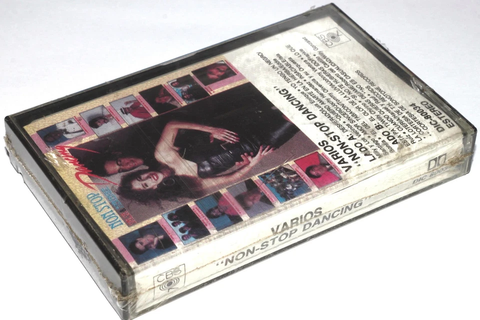 Non Stop Dancing Salsa & Merengue (Cassette Tape 1988) NUEVO SELLADO NEW SEALED - Image 3 of 4