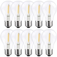 10 X Led Filament Lampen GlüHbirne A60 1W Fast 15W E27 Klar Warmweiß 2700K Retro