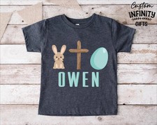 Kids Easter Comfort Tee Toddler Easter Bunny Shirt Custom Youth