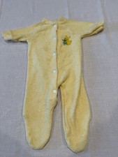 Vintage yellow Toddlertime JC penny Baby One Piece