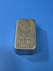 Vintage Consolidated Mines & Metals 5.28 oz Silver Bar Poured Ingot Rare Bullion