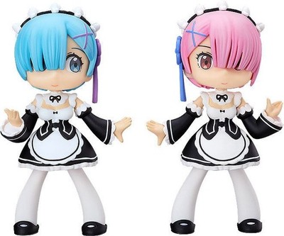 Re:Zero Figuren / Rem & Ram Soft Vinyl Figuren 14cm