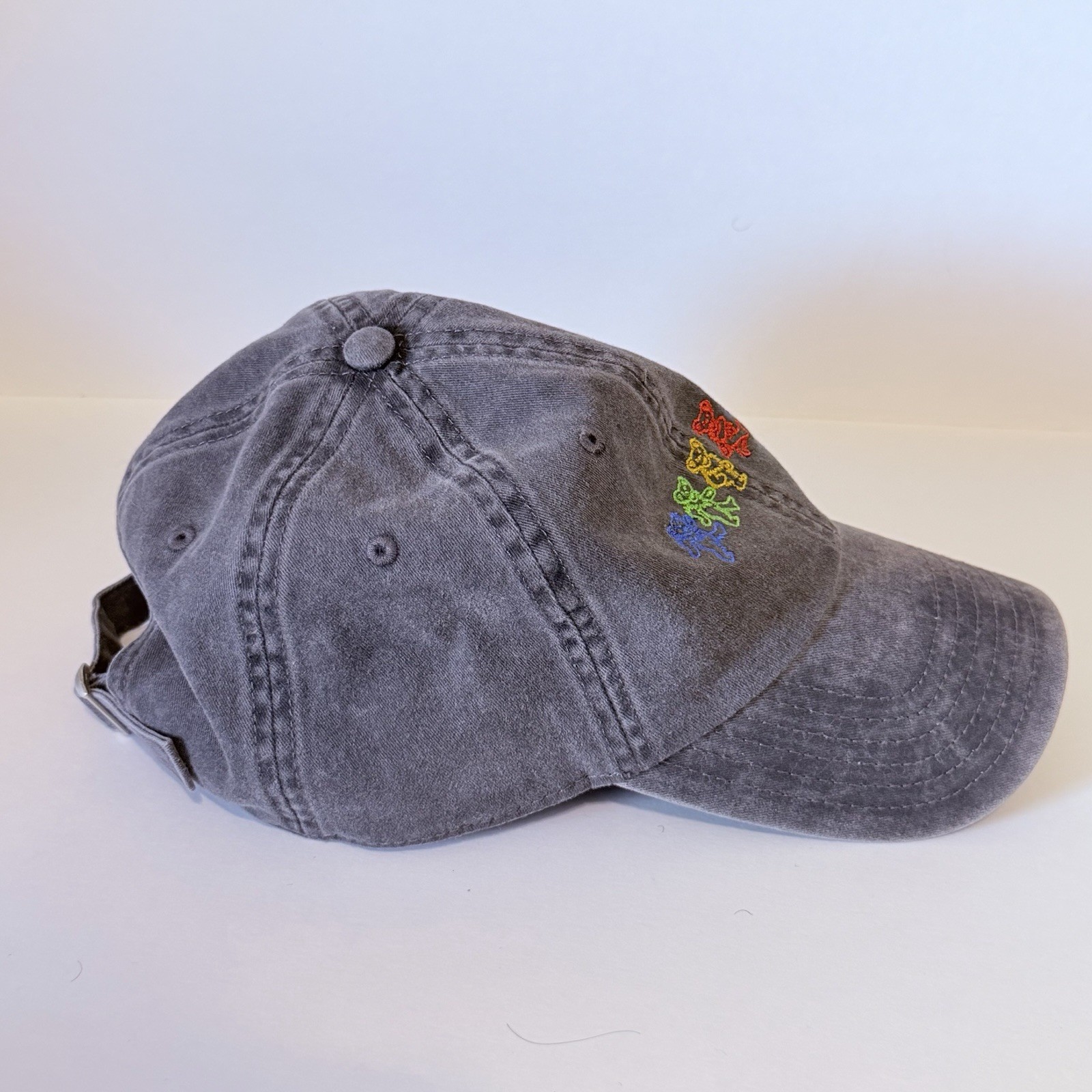 Grateful Dead Dancing Marching Bears Hat Cap Gray… - image 4