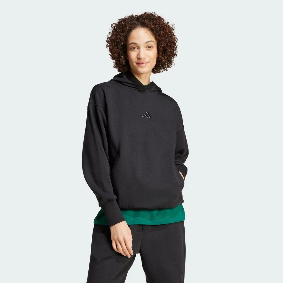 adidas women ALL SZN Fleece Loose Hoodie
