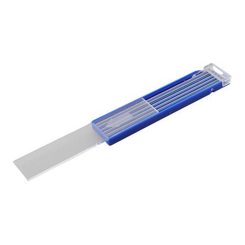 .Silver Streak Welders Pencil With 12 Pcs Round Silver Refills, Metal Marker. - Picture 5 of 24
