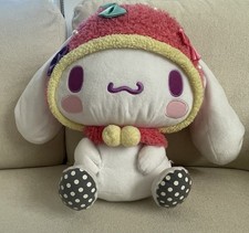Sanrio Cinnamoroll Rare Red Pink Hood Plush NO TAGS