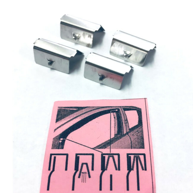 AUDI A3 or S3 3doors MK3 20132020 Hatchback 2pc Wind Deflectors HEKO