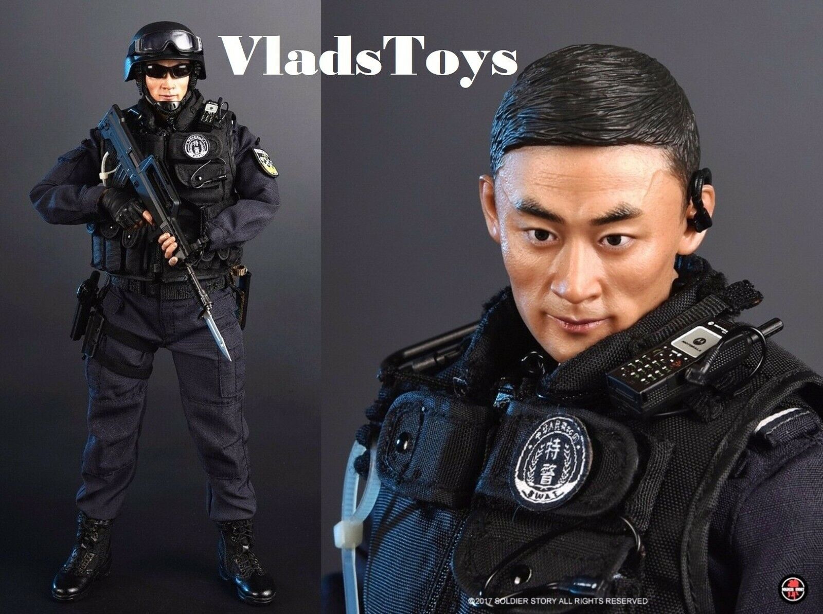 Soldier Story 1/6 Scale Blue Steel SWAT Commandos China BeiJing SS099 USA Dealer