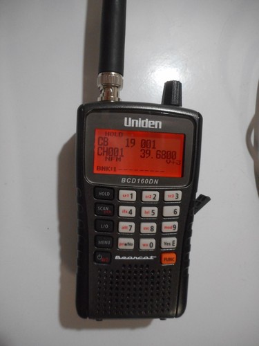 UNIDEN BCD160DN SCANNER WITH PROGRAM CABLE VHF UHF LOW - Zdjęcie 2 z 3