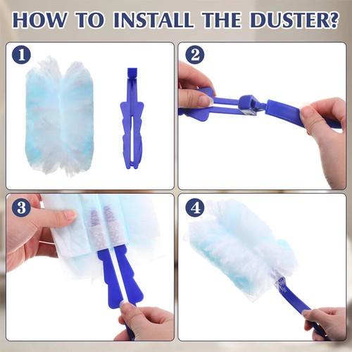 Disposable Dusters with Replace Heads Scalable Cleaning Brush Duty Duster Refill - Picture 18 of 25