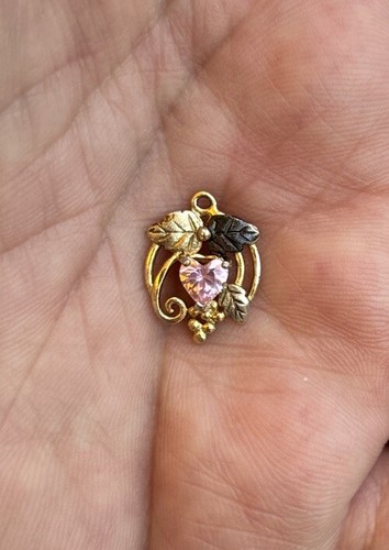 Vintage Designer FAS Sterling silver Heart Pendant
