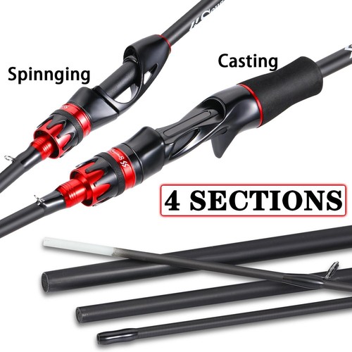 Sougayilang 2.1m UltraLight Casting Spinning Fishing Rod Carbon Fiber EVA Hand - Picture 8 of 19
