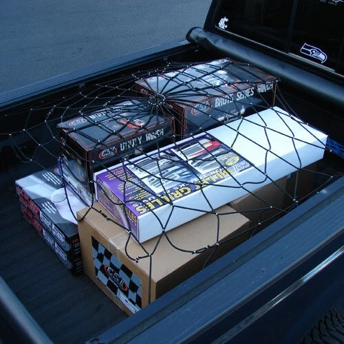 E-Z Heavy Duty Cargo Net Pick Up Truck Bed Cargo Net Long Bed Cargo Box