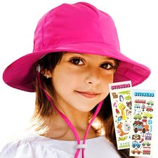 Kids Sun Hat with UV Protection Toddler Sun Hat Boys and Girls Sunhat Kids Be...