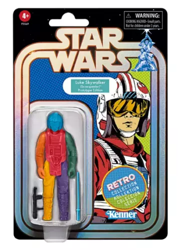 Star Wars Retro LUKE SKYWALKER Snowspeeder Prototype Edition Exclusive Blue