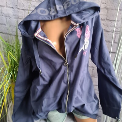 KangaROOS Damen Sweatjacke Hoodie Blau Langarm 32-46 NEU (6