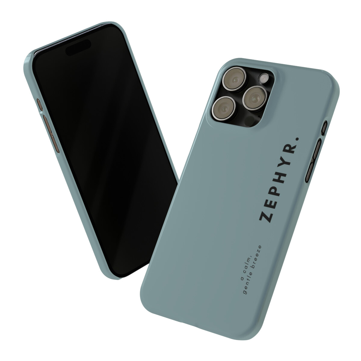 ZEPHYR Aesthetic Minimalist Phone Case iPhone 15 14 Plus 14 Pro 14