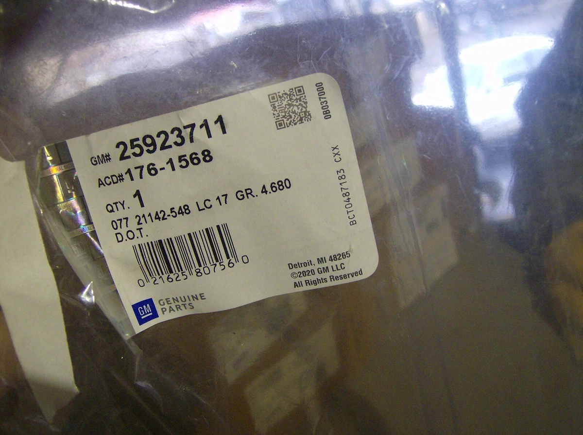 GENUINE ACDELCO GM 25923711 176-1568 HYDRAULIC BRAKE HOSE | eBay