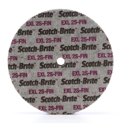 Scotch-Brite EXL Unitized Wheel, XL-UW, 2S Fine, 6 in x 1/4 in x 1 in,SPR 17773A