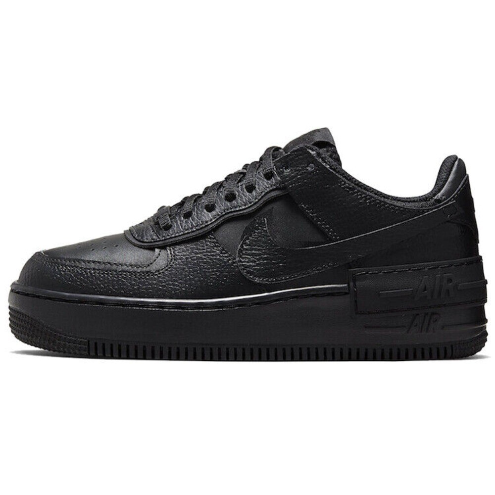 Size 6 - Nike Air Force 1 Shadow Triple Black W for sale