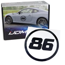 12" Iconic 86 Racing Car Roundel Vinyl Decals For Toyota 86 Scion FRS Subaru BRZ